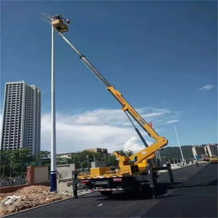 公坡镇维修路灯的曲臂升降车出租